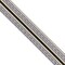 Designer’s Shop JR 775 Athena Key Luxe Jacquard Trim – 1-3/4” x 5 Yards – Black, White & Gold Woven Border